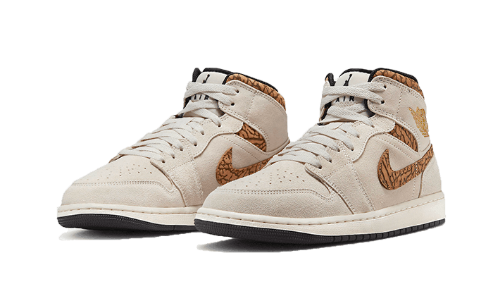 Air Jordan 1 Mid SE Brown Elephant - Exclufy