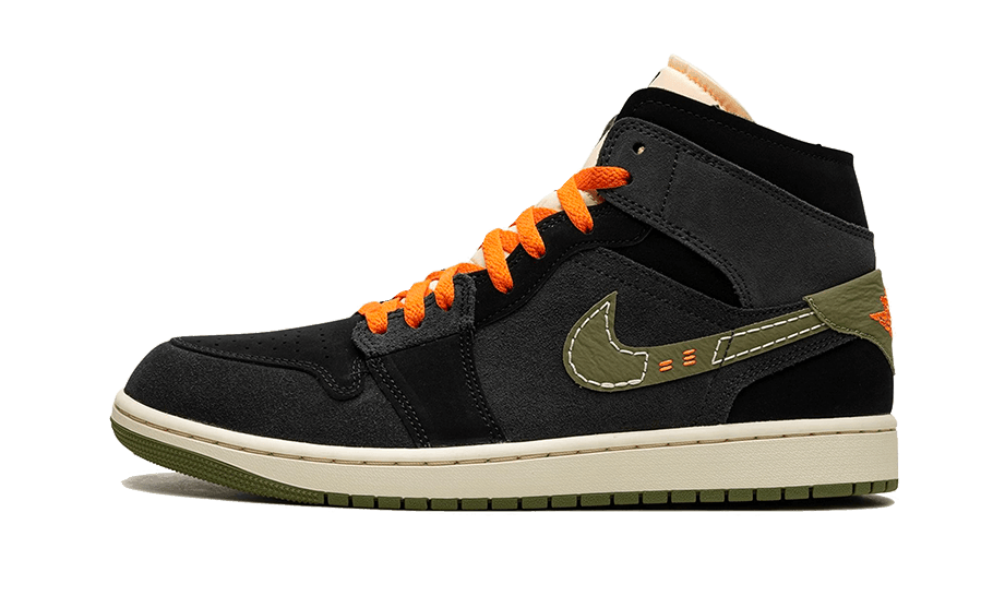 Air Jordan 1 Mid SE Craft Anthracite Light Olive - Exclufy