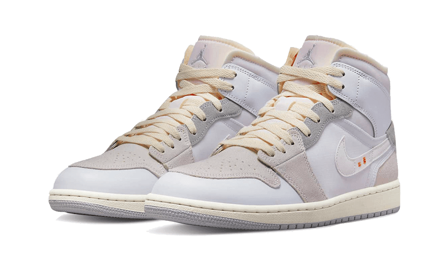 Air Jordan 1 Mid SE Craft Inside Out White Grey - Exclufy