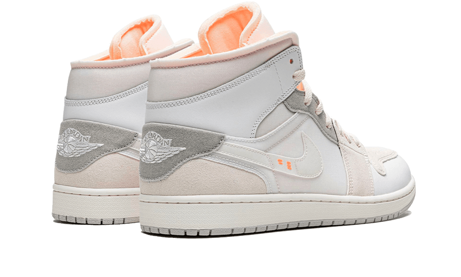 Air Jordan 1 Mid SE Craft Inside Out White Grey - Exclufy