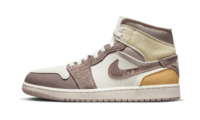 Air Jordan 1 Mid SE Craft Sail Taupe Haze - Exclufy