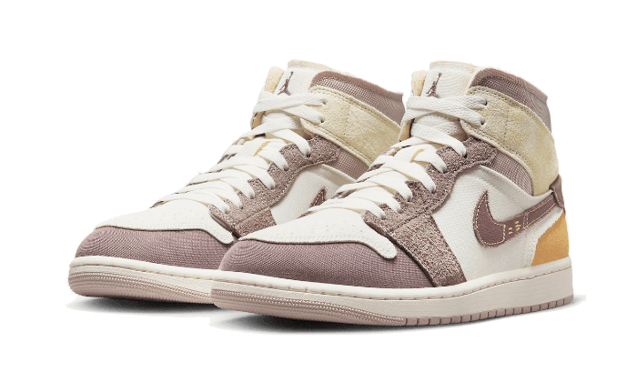 Air Jordan 1 Mid SE Craft Sail Taupe Haze - Exclufy