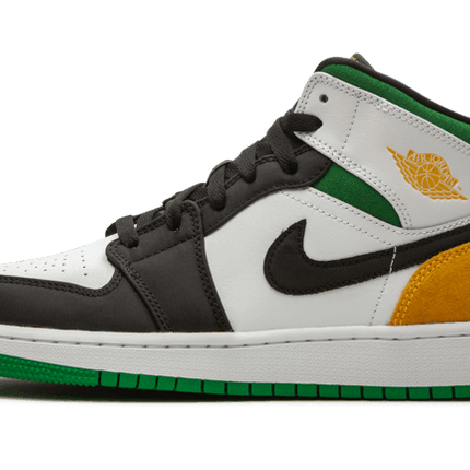 Air Jordan 1 Mid SE White Laser Orange Lucky Green - Exclufy