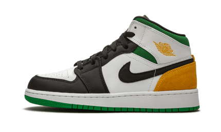 Air Jordan 1 Mid SE White Laser Orange Lucky Green - Exclufy