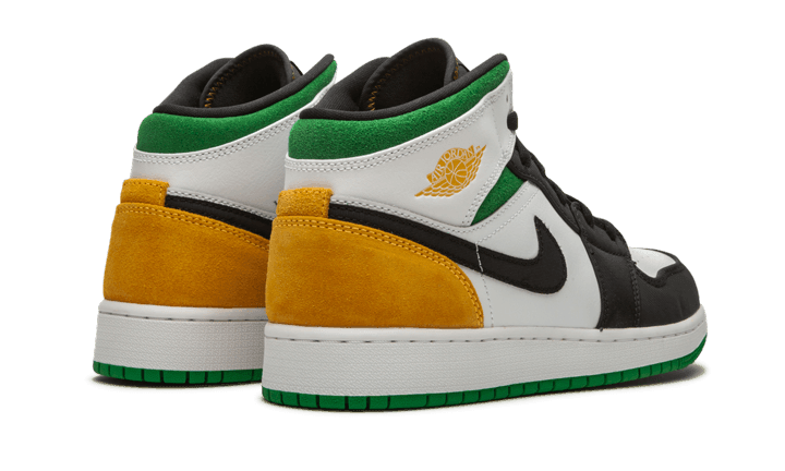 Air Jordan 1 Mid SE White Laser Orange Lucky Green - Exclufy