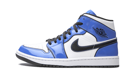 Air Jordan 1 Mid Signal Blue - Exclufy