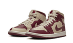 Air Jordan 1 Mid Split Beach Cherrywood Red - Exclufy