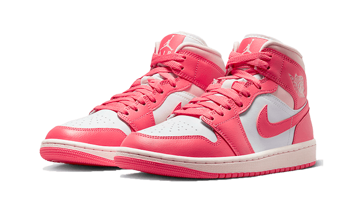 Air Jordan 1 Mid Strawberries And Cream - Exclufy