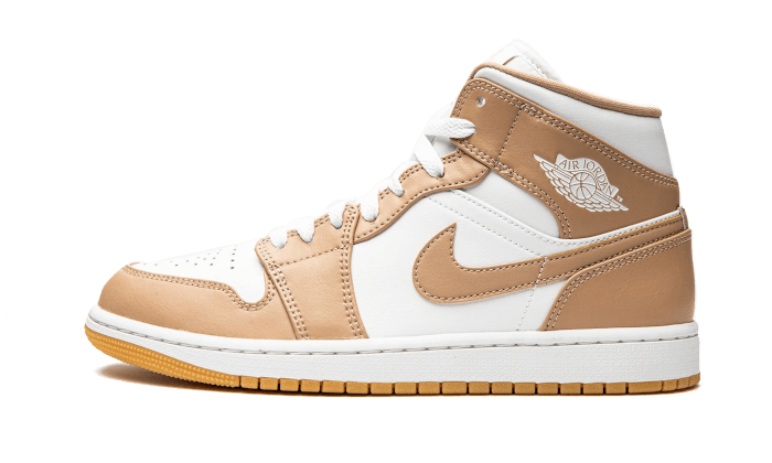 Air Jordan 1 Mid Tan Gum - Exclufy