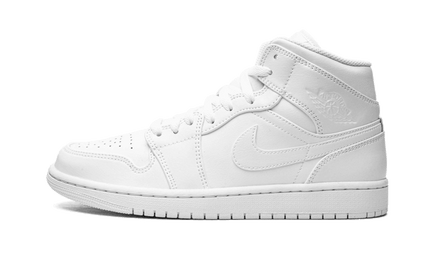 Air Jordan 1 Mid Triple White (2022) - Exclufy