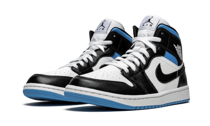 Air Jordan 1 Mid University Black White - Exclufy