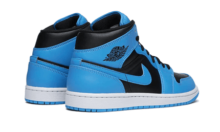 Air Jordan 1 Mid University Blue Black - Exclufy