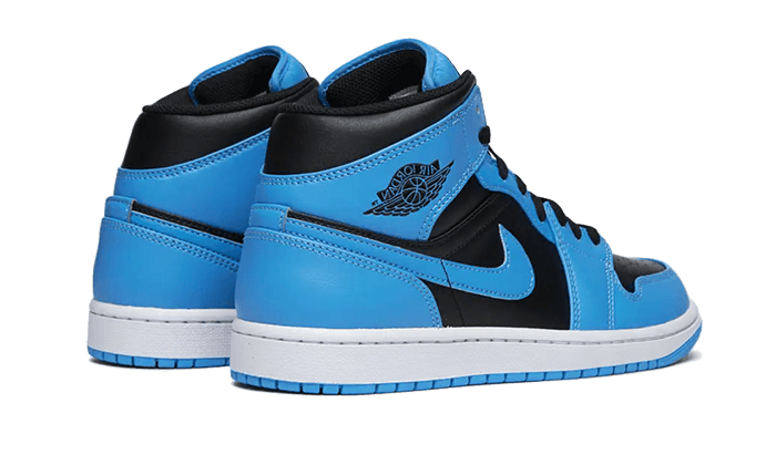 Air Jordan 1 Mid University Blue Black - Exclufy