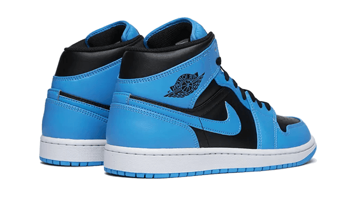 Air Jordan 1 Mid University Blue Black - Exclufy