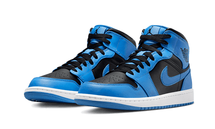 Air Jordan 1 Mid University Blue Black - Exclufy