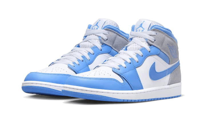 Air Jordan 1 Mid University Blue Grey - Exclufy