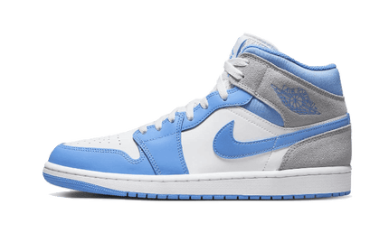 Air Jordan 1 Mid University Blue Grey - Exclufy