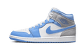 Air Jordan 1 Mid University Blue Grey - Exclufy