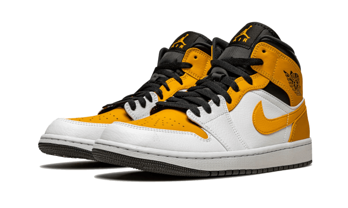 Air Jordan 1 Mid University Gold - Exclufy