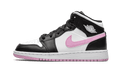 Air Jordan 1 Mid White Black Light Arctic Pink - Exclufy