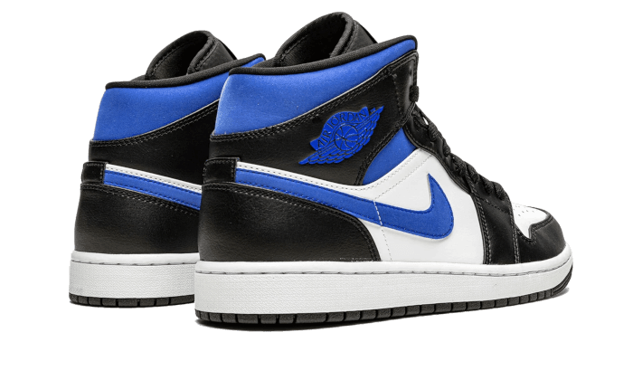 Air Jordan 1 Mid White Black Royal - Exclufy