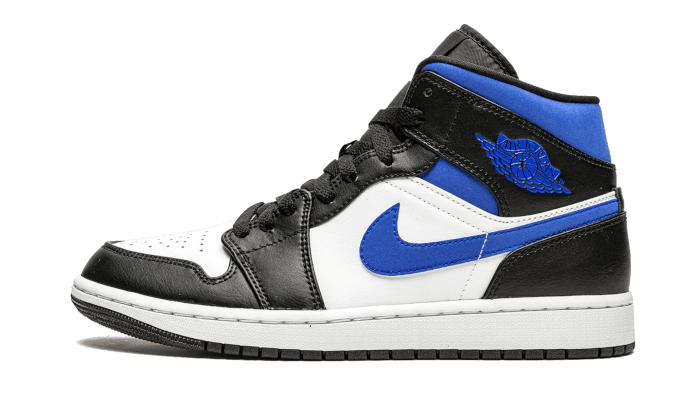 Air Jordan 1 Mid White Black Royal - Exclufy