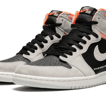 Air Jordan 1 Retro High Neutral Grey Hyper Crimson - Exclufy