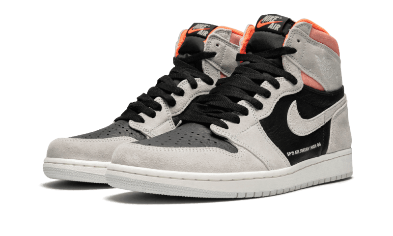 Air Jordan 1 Retro High Neutral Grey Hyper Crimson - Exclufy