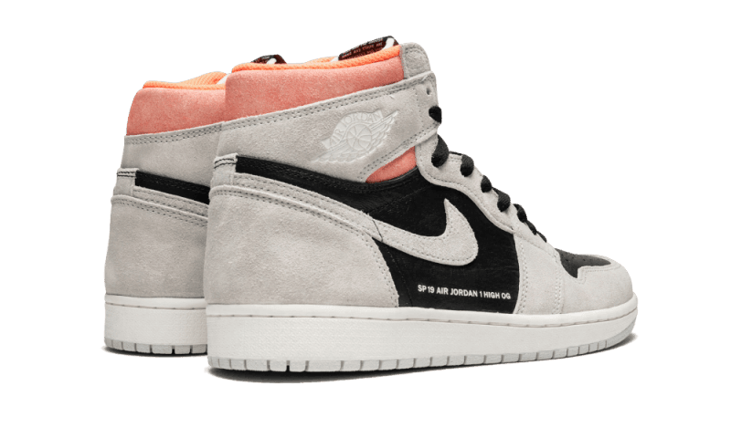 Air Jordan 1 Retro High Neutral Grey Hyper Crimson - Exclufy