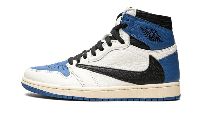 Air Jordan 1 Retro High OG SP Travis Scott Fragment Military Blue - Exclufy