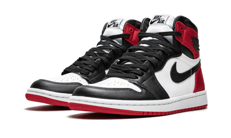 Air Jordan 1 Retro High Satin Black Toe - Exclufy