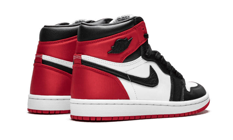 Air Jordan 1 Retro High Satin Black Toe - Exclufy