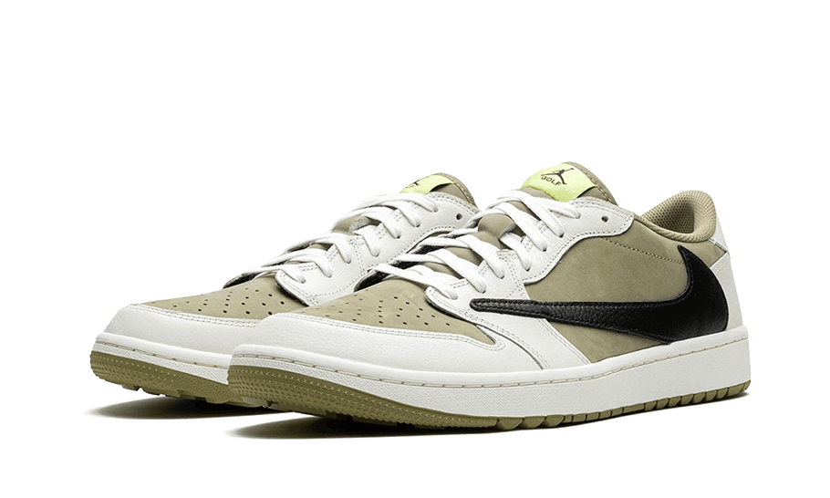 Air Jordan 1 Retro Low Golf Travis Scott Neutral Olive - Exclufy