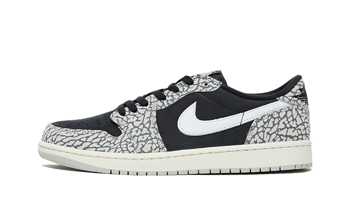 Air Jordan 1 Retro Low OG Black Cement - Exclufy