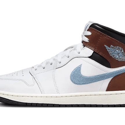 Air Jordan 1 Retro Mid SE Brown Blue Grey - Exclufy