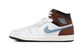 Air Jordan 1 Retro Mid SE Brown Blue Grey - Exclufy