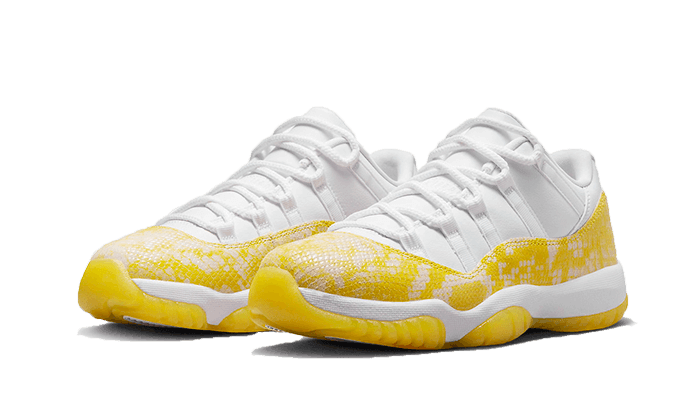 Air Jordan 11 Retro Low Yellow Snakeskin - Exclufy