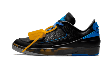 Air Jordan 2 Retro Low SP Off-White Black Blue - Exclufy