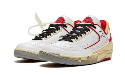 Air Jordan 2 Retro Low SP Off-White White Red - Exclufy