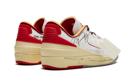 Air Jordan 2 Retro Low SP Off-White White Red - Exclufy