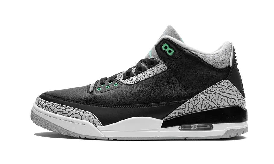 Air Jordan 3 Retro Green Glow - Exclufy