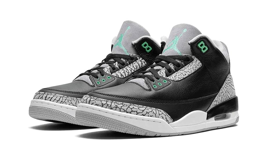 Air Jordan 3 Retro Green Glow - Exclufy