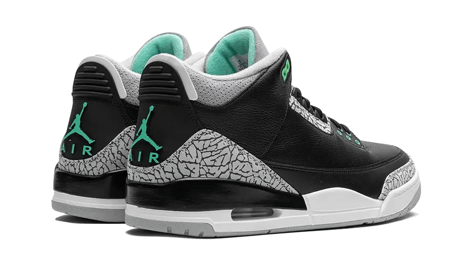 Air Jordan 3 Retro Green Glow - Exclufy