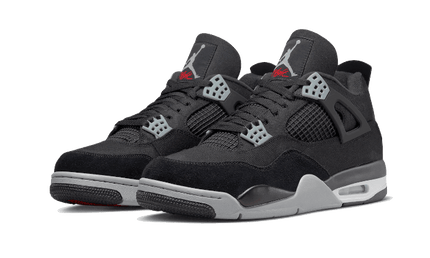 Air Jordan 4 Black Canvas - Exclufy