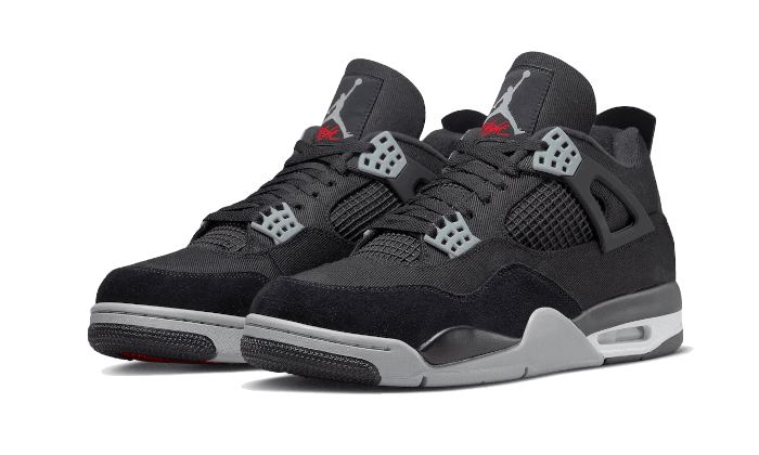 Air Jordan 4 Black Canvas - Exclufy