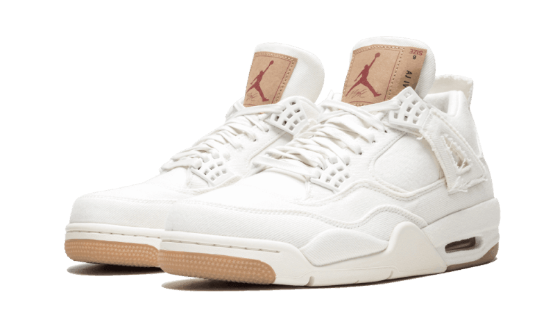 Air Jordan 4 Retro Levis White - Exclufy