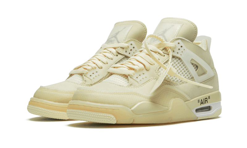 Air Jordan 4 Retro Off White Sail - Exclufy