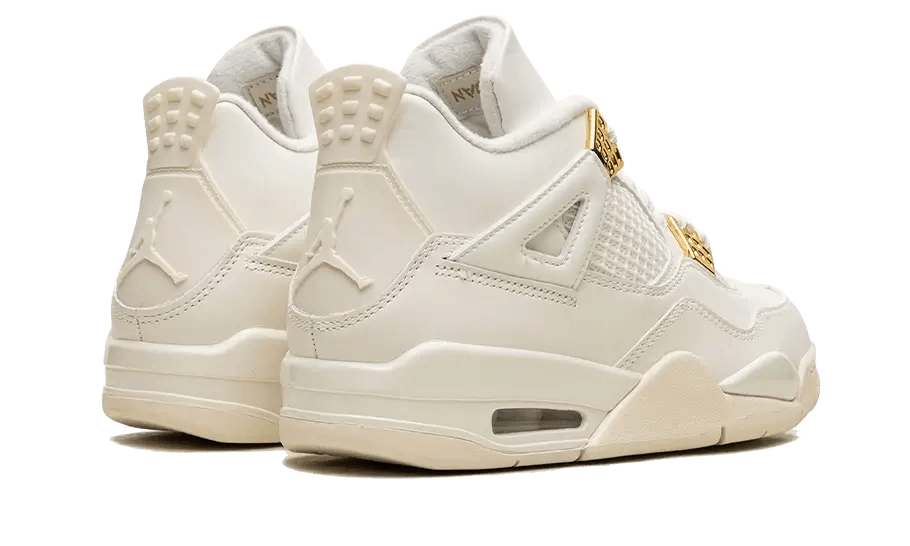 Air Jordan 4 Sail Metallic Gold - Exclufy