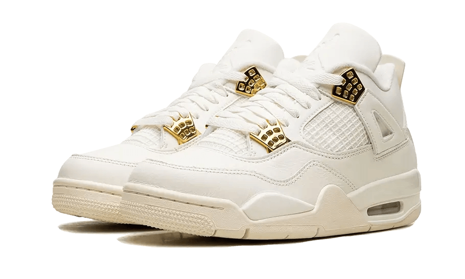 Air Jordan 4 Sail Metallic Gold - Exclufy