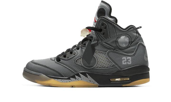 Air Jordan 5 Retro Off-White Black - Exclufy